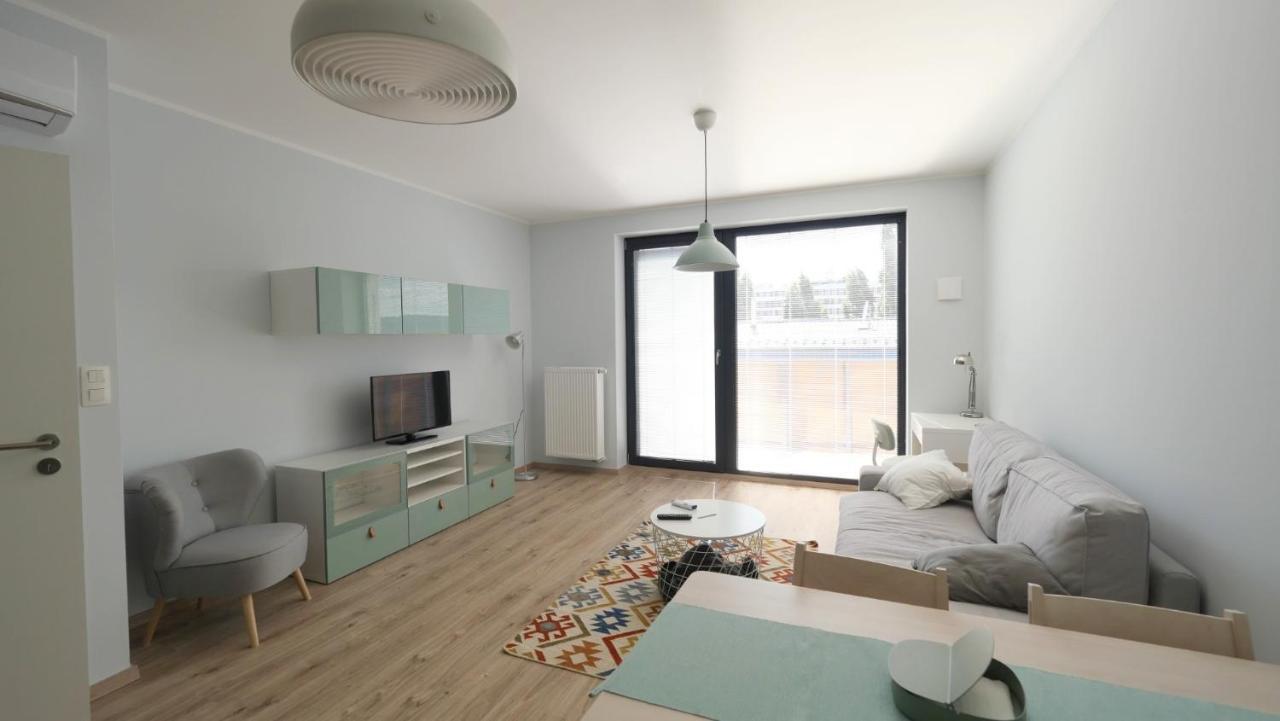 Air-Conditioned, 2 Room Apartment With Terrace Bratislava Dış mekan fotoğraf